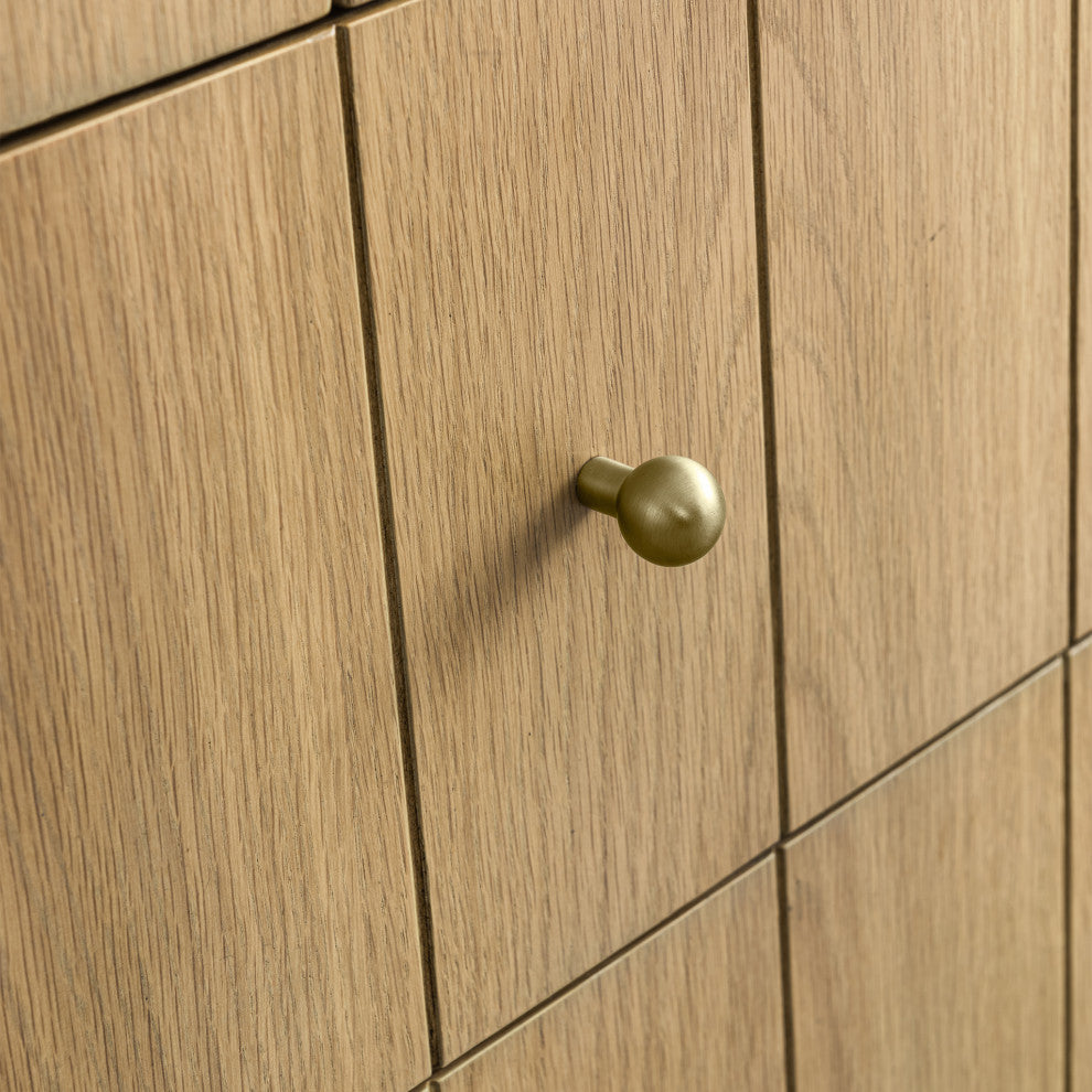 Hudson 60" Single Vanity, Light Natural Oak