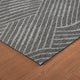 Maryland Abbel Indoor/Outdoor Area Rug, Gray, 8' x 10', Geometric