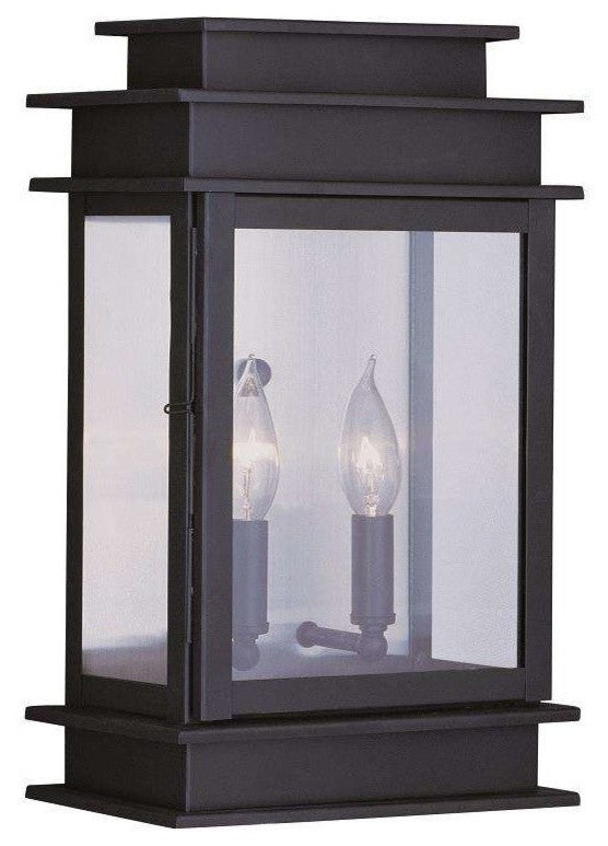 Princeton Outdoor Wall Lantern, Bronze