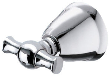 Polished Chrome Double Robe Hook