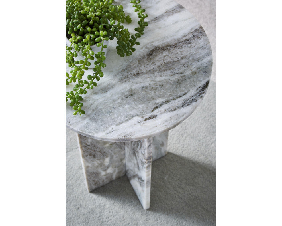 Keithwell Gray Accent Table