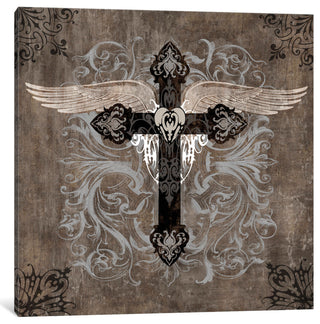 "Cross II" by Brandon Glover, Canvas Print, 18"x18"