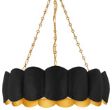 Quoizel QP6794 Santana 5 Light 24"W Drum Chandelier - Matte Black