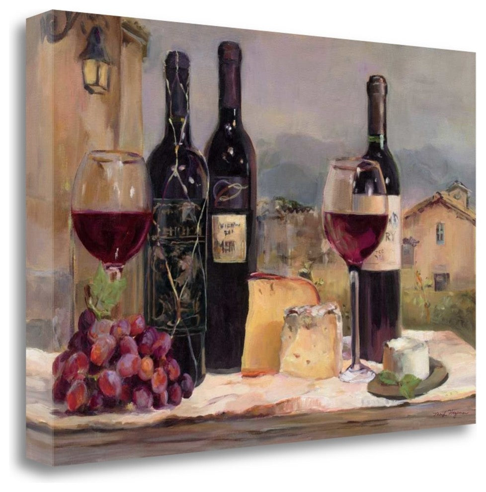 "Villa Reds" By Marilyn Hageman, Giclee Print on Gallery Wrap Canvas