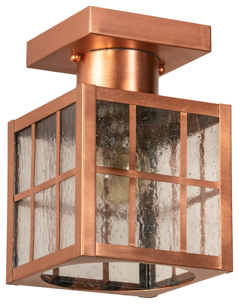 6 Square Hudson Welcome Lantern Flushmount