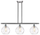 Innovations 516-3I-SN-G1215-8-LED 3 Light Island Light, Brushed Satin Nickel