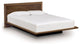 Copeland Moduluxe 35" Bed With Panel Headboard, King, Smoke Cherry