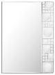 Bubbly Silver Mirror