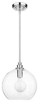 Latoya 1-light Clear Glass 8-inch Edison Pendant with Bulb
