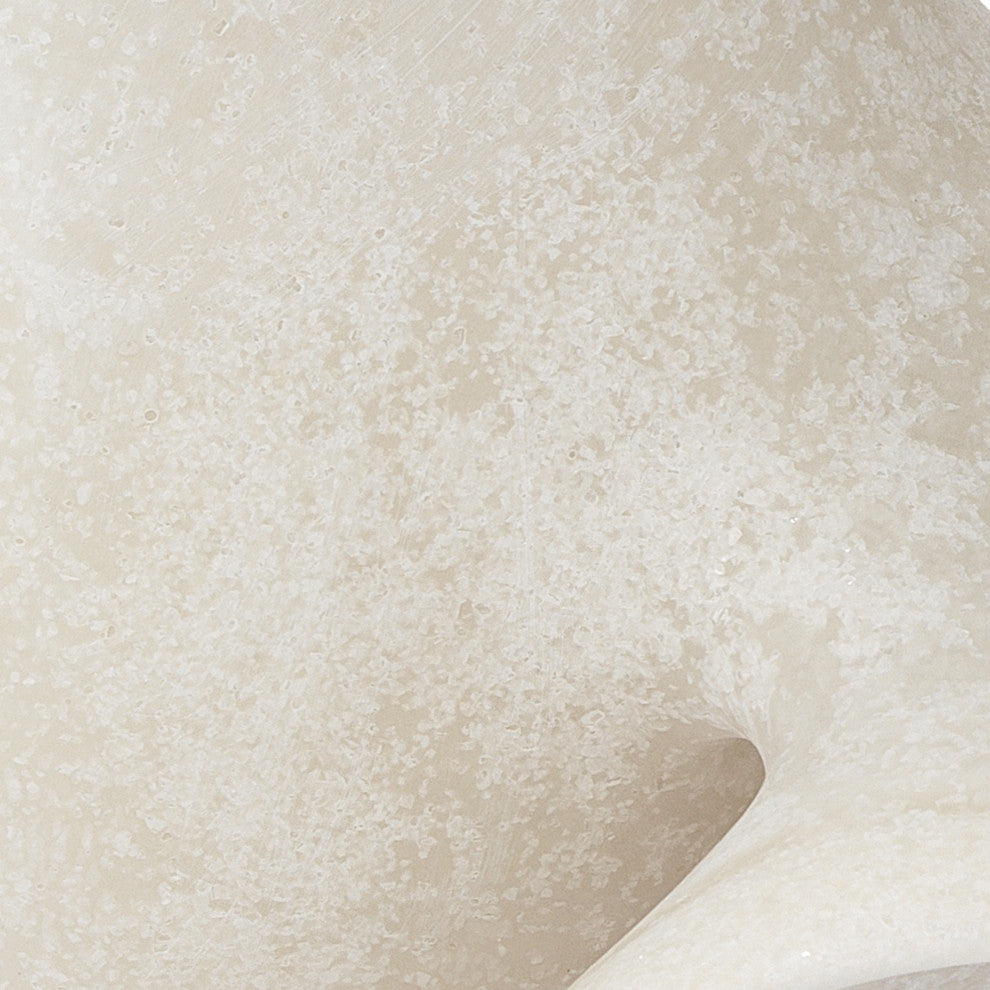 Amorphous Table Object, Small, Off White Resin