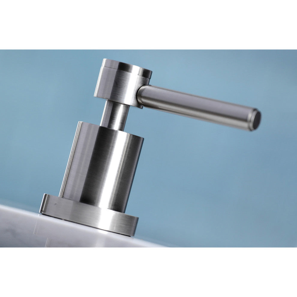 Kingston Brass Widespread Kitchen Faucet, Brushed Nickel