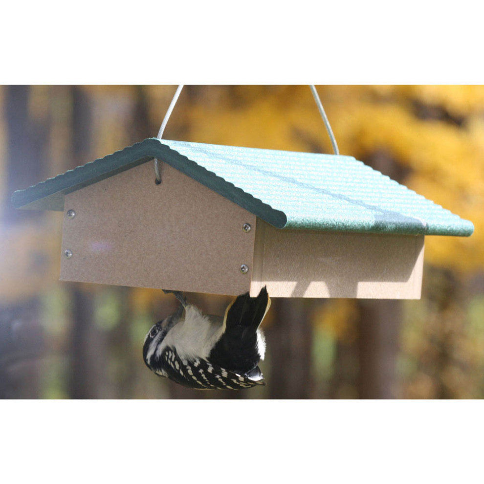 Recycled Double Cake Upside Down Suet Feeder - Double Cake