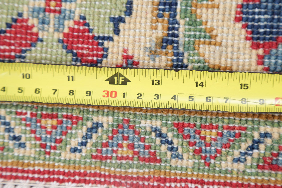 Oriental Kazak Traditional Handmade Pakistani Area Rug, Beige, 5'11"x4'1