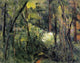 Paul Cezanne In the Woods Wall Decal