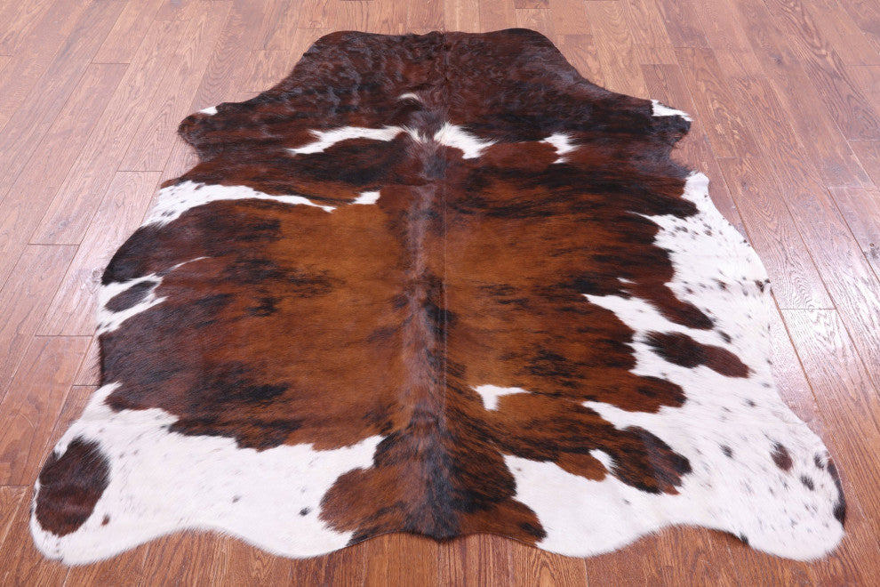 6' 0" X 4' 11" Natural Cowhide Rug C1936