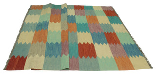 Winchester Kilim Sabur Rust/Green Rug, 6'9x9'10