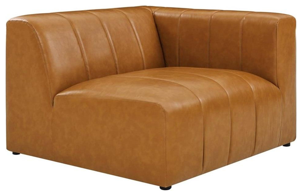 Bartlett Vegan Leather 4-Piece Sectional Sofa