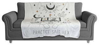 Practice Safe Hex 50 x 60 Coral Fleece Blanket