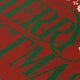 Indoor/Outdoor Wonderland WN6 Red Machine Washable 3' x 5' Rug