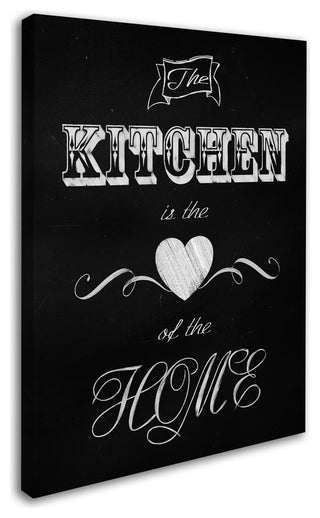 Tina Lavoie 'The Kitchen Is The Heart' Canvas Art, 18" x 24"