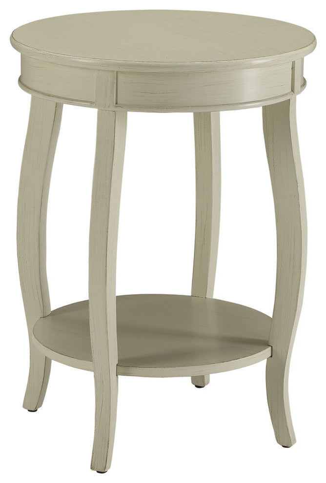 Aberta Side Table, Antique White
