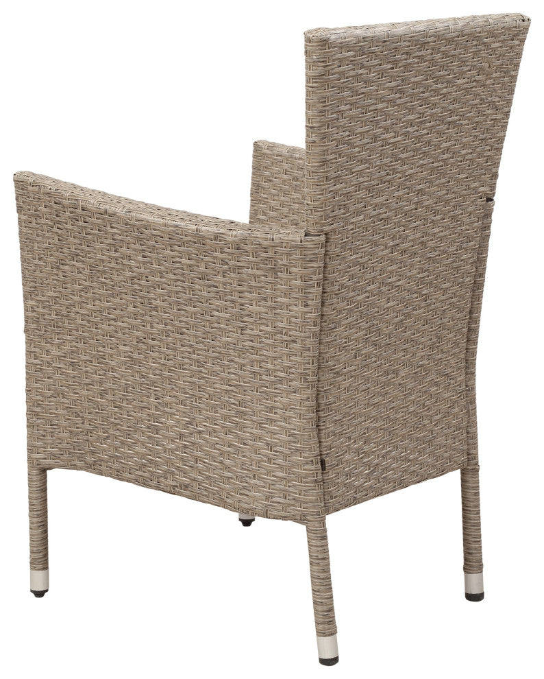 7 Pieces Outdoor Patio Wicker Dining Table Set With Cushion