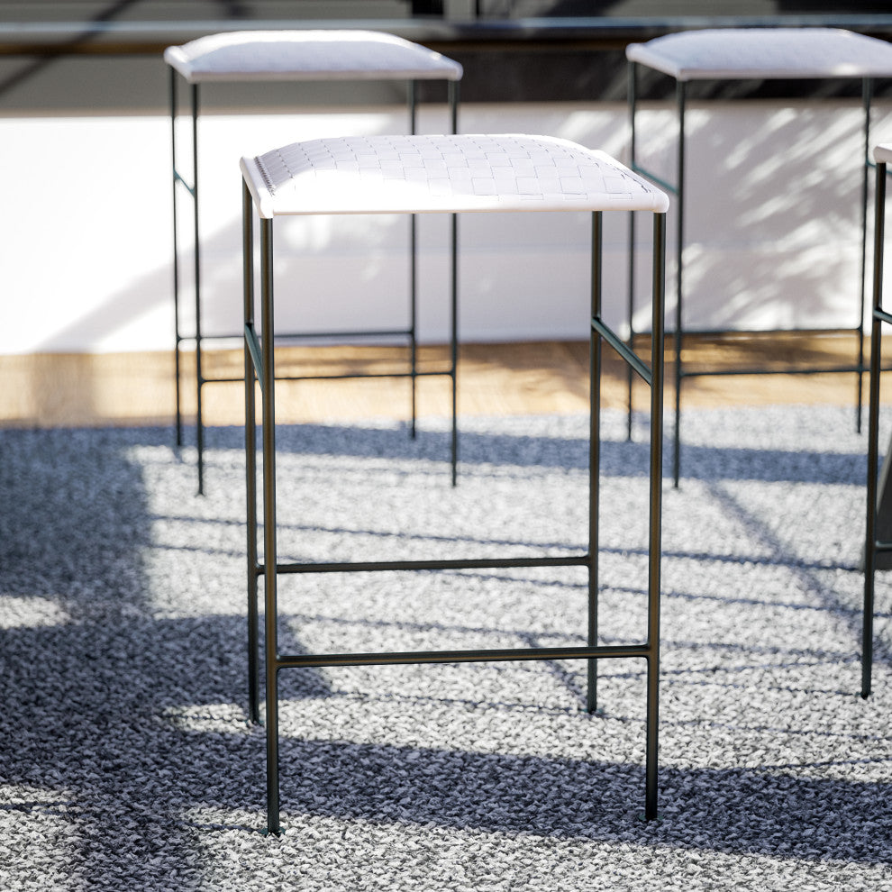 Kenroy 65149WH Barstool, Ellen