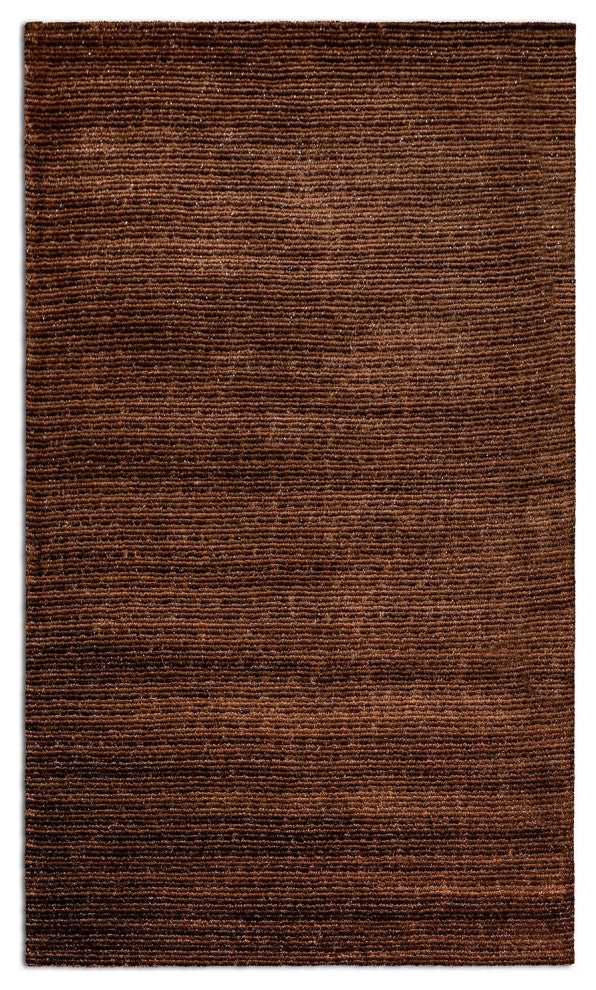 2" x 8" Brown Modern Shimmery Runner Rug
