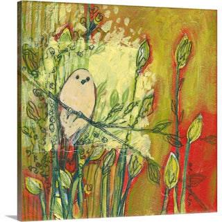 Looking In On Natures Window Wrapped Canvas Art Print, 30"x30"x1.5"