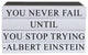 Never Fail Quote Book Stack, S/4