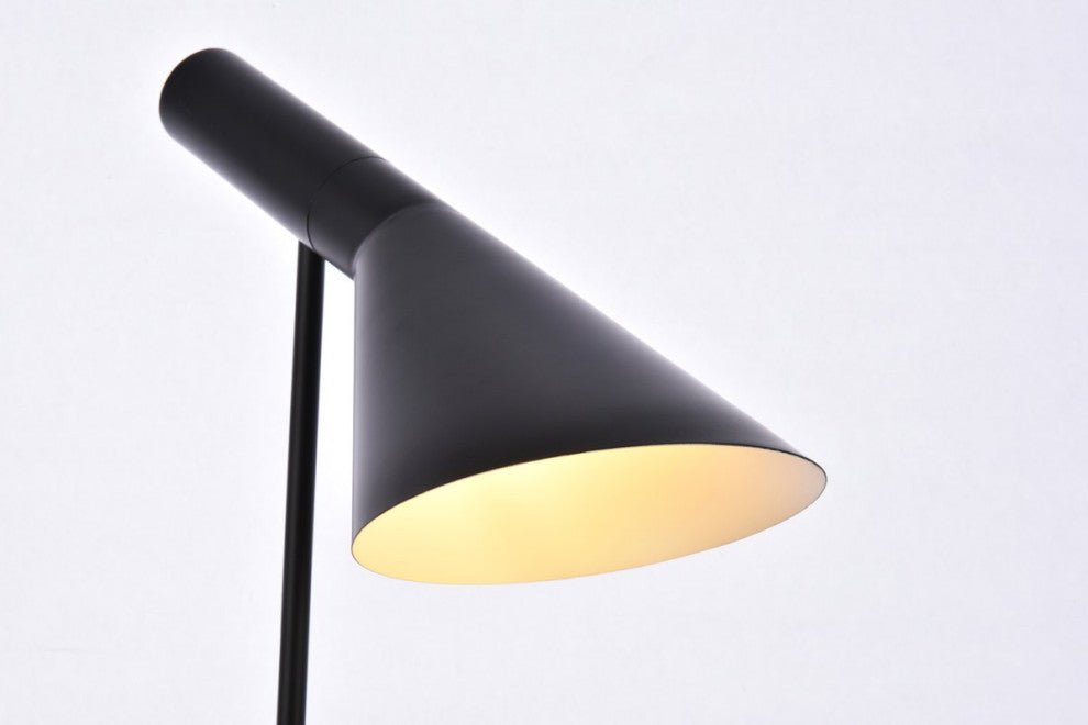 Joshua 1-Light Black Floor Lamp