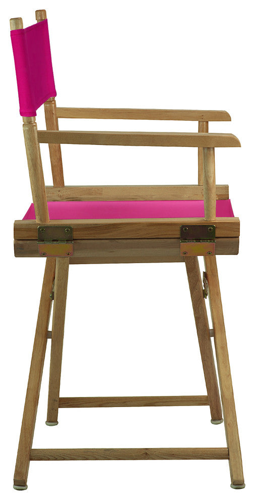 018" Director's Chair Natural Frame-Magenta Canvas