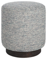 Uttermost Avila Tweed Round Ottoman