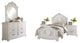 5-Piece Libby Girls Cottage Full Bed, Dresser, Mirror, 2 Nightstand, White
