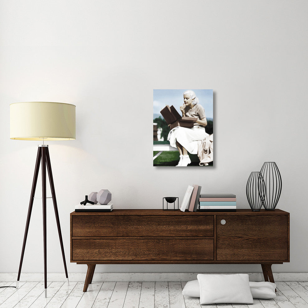 "Jean Harlow" Stretched Canvas Giclee by Hollywood Photo Archive, 23"x30"