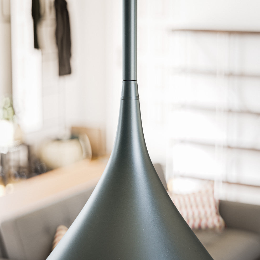 Kenroy 93741BL 1-Light Pendant, Landon