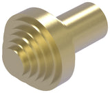 Southbeach 1" Cabinet Knob, Satin Brass