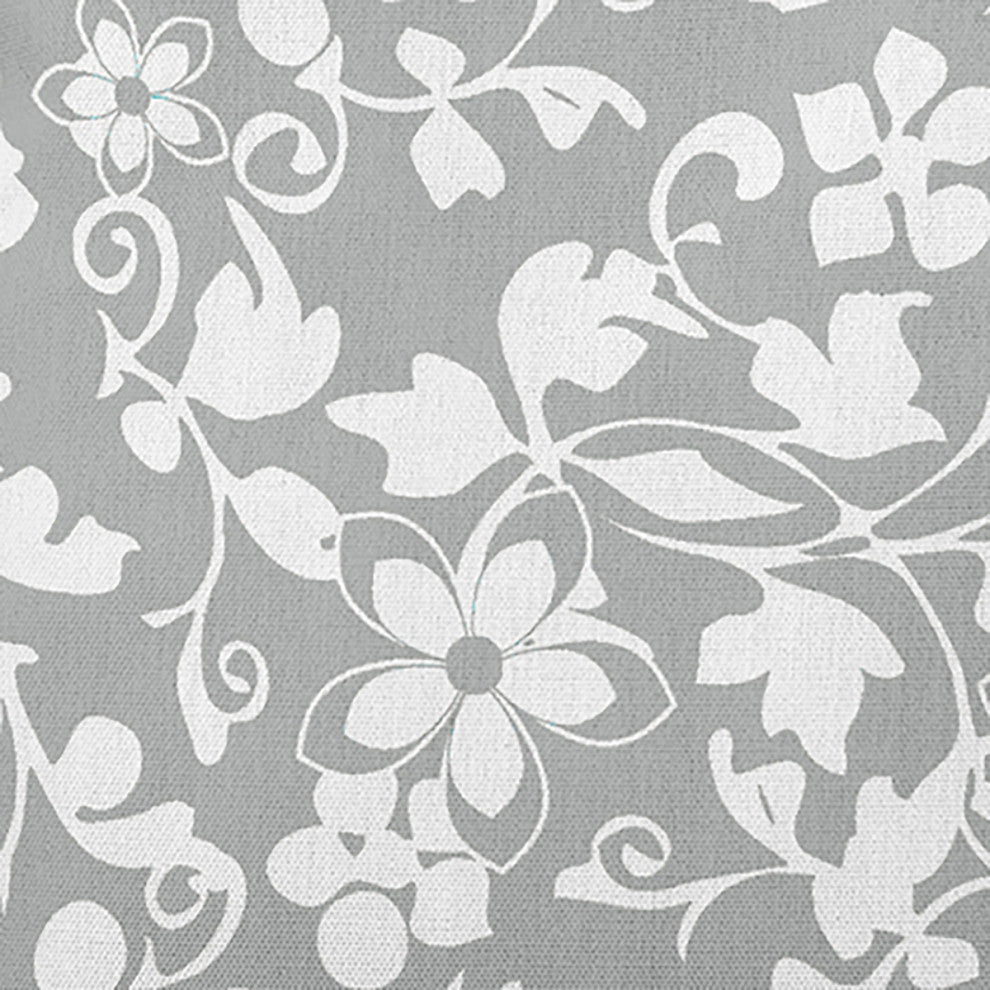 Evelyn Decorative Throw Pillow, Lunar, 18"x18"