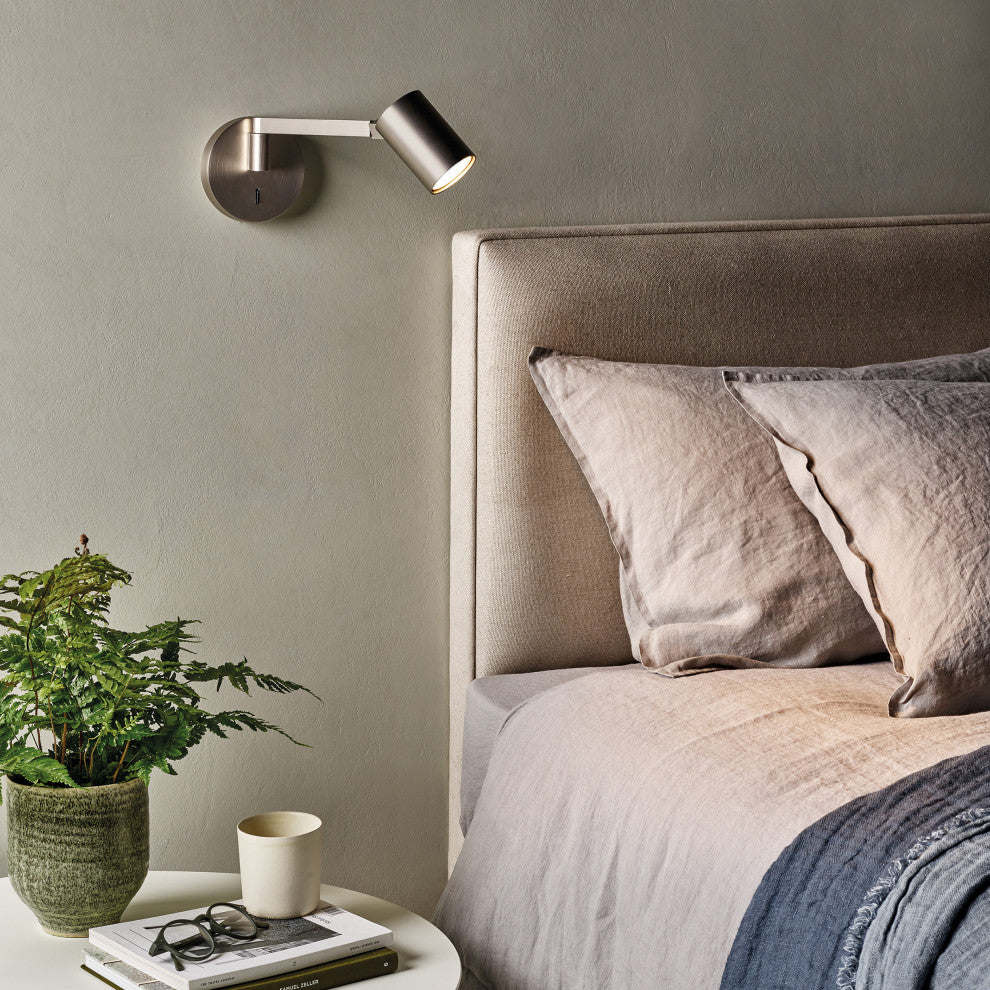 Astro Ascoli Swing, Indoor Reading Light (Matt Nickel) LED
