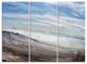 "Winter Mountains in Caucasus" Oversized Beach Metal Wall Art, 3 Panels, 36"x28"