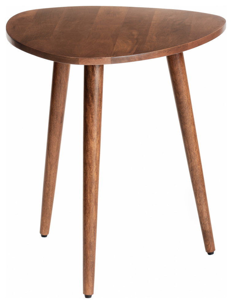 Tora End Table, Walnut, 20"