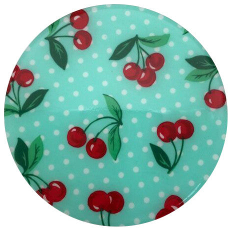 Andreas Cherry Dot Trivet, 8" Round