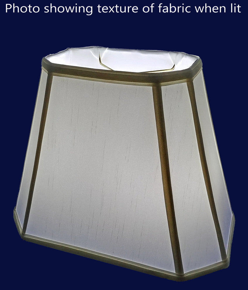 Milton Rectangle Lampshade, 18"x10"x13"