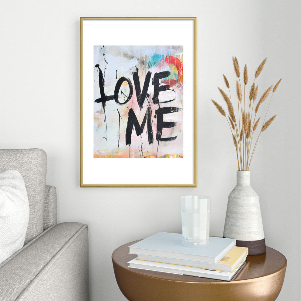 Kent Youngstrom Love Me Metal Framed Art Print