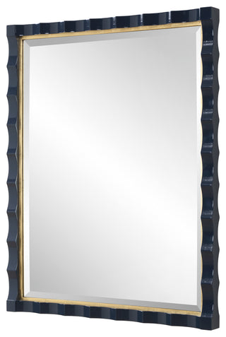 Uttermost Gulf Navy Blue Mirror