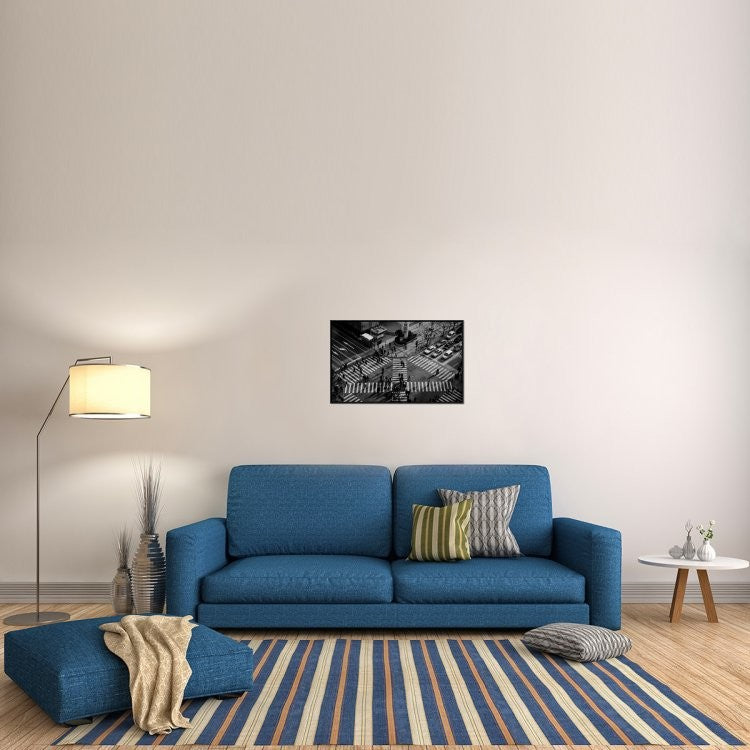 "Intersection ( Crossing Alternatives )"  by C.S. Tjandra, 31x19"
