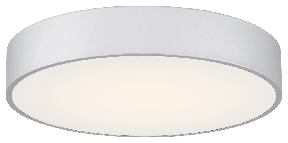 Access Lighting 49960LEDD/ACR Como 14"W LED Flush Mount Drum - Satin