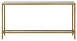 Hayley Gold Console Table Designed by Matthew Williams