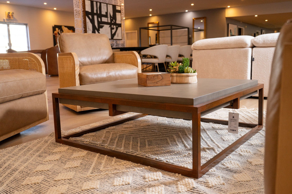 Modrest Shepard Modern Concrete Coffee Table