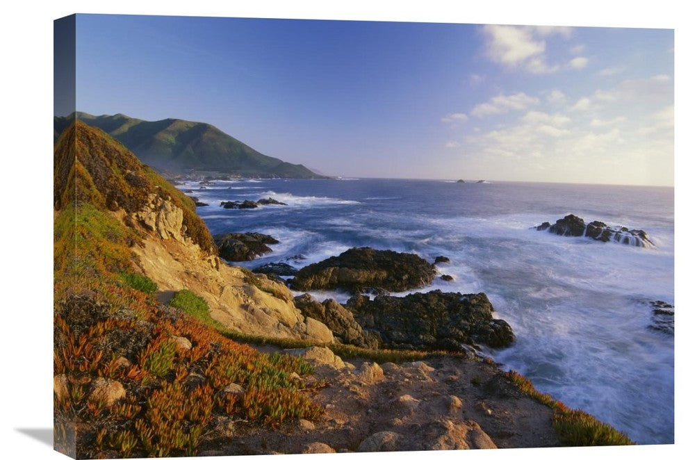 "Coastline, Big Sur, Garrapata State Beach, California" Artwork, 24" x 18"